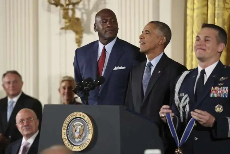 barack obama michael jordan