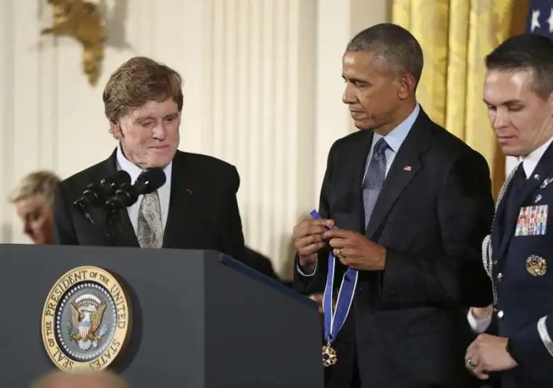 barack obama robert redford