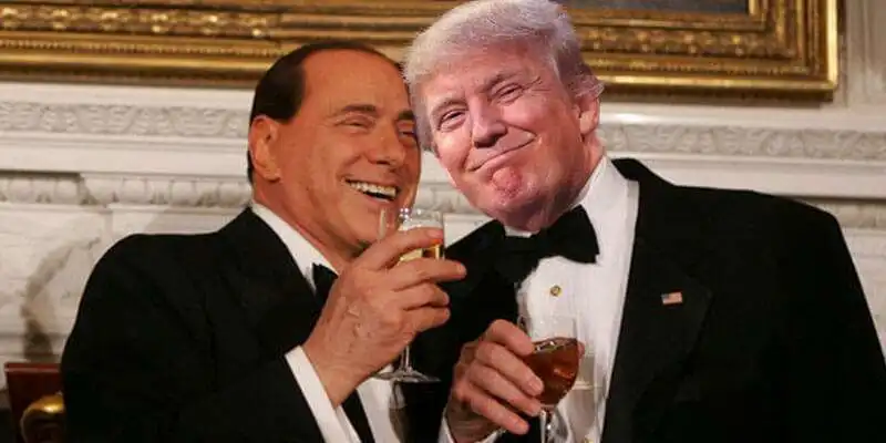 BERLUSCONI TRUMP