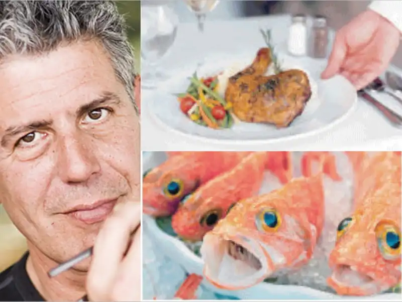 BOURDAIN PIATTI DA EVITARE