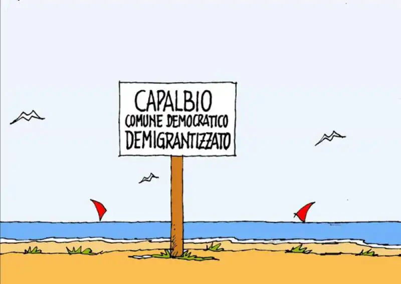 CAPALBIO E I MIGRANTI