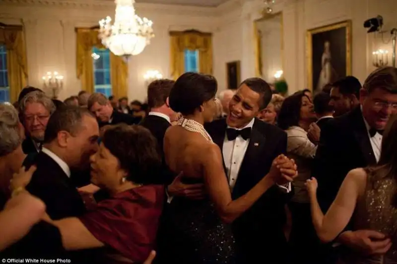 danza di barack e michelle