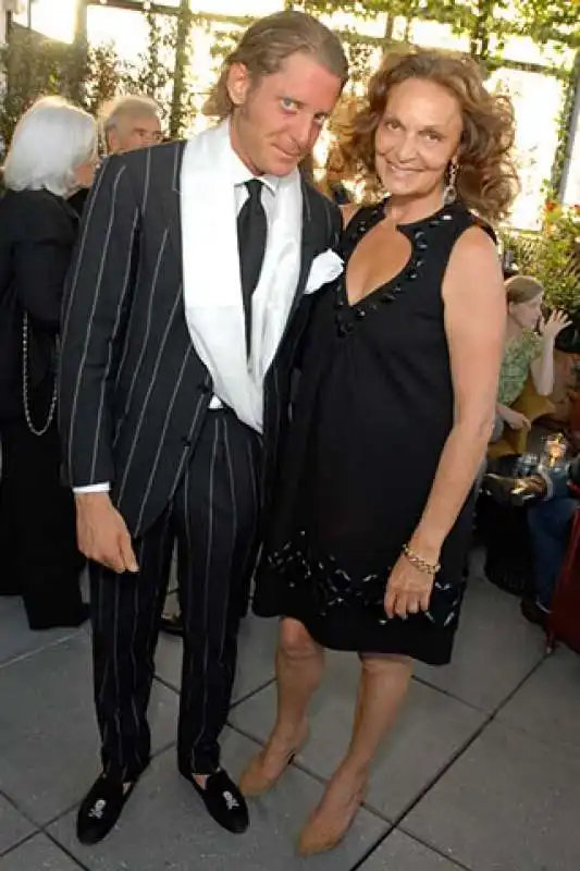 diane  von furstenberg   lapo elkann 