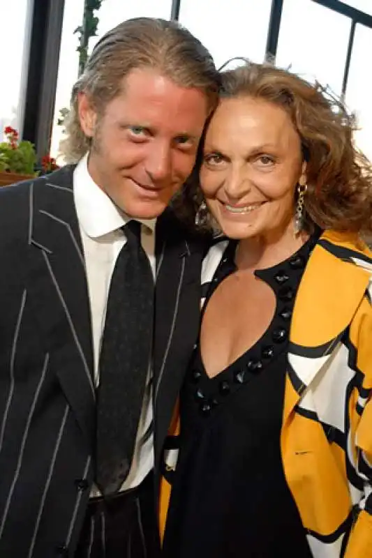 diane  von furstenberg  lapo elkann 