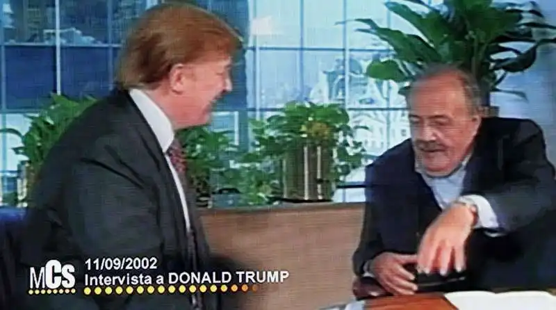 donald trump maurizio costanzo 