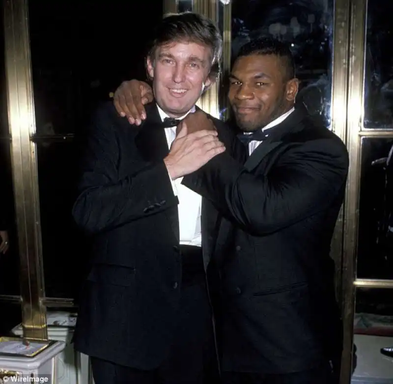 donald  trump mike tyson