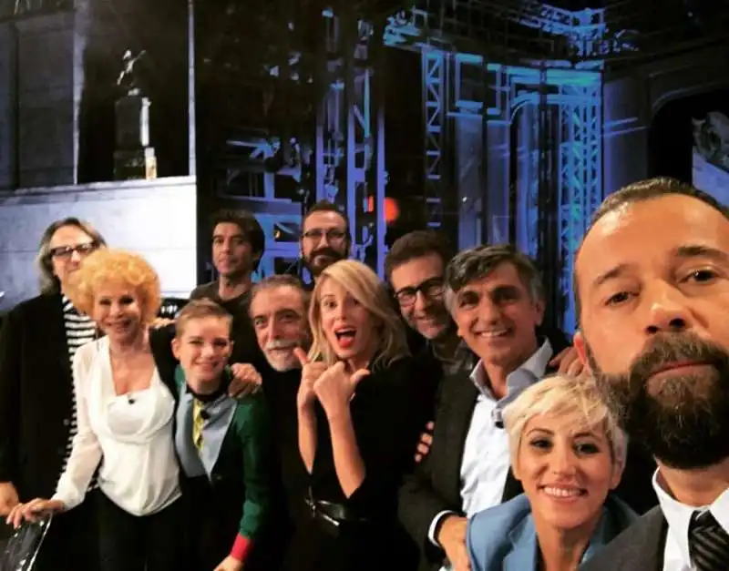 fabio volo selfie da fazio