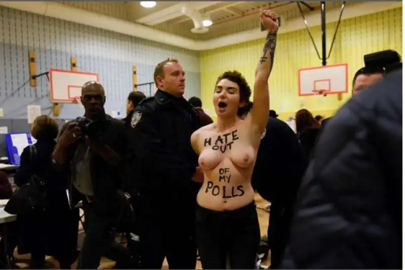 femen contro trump