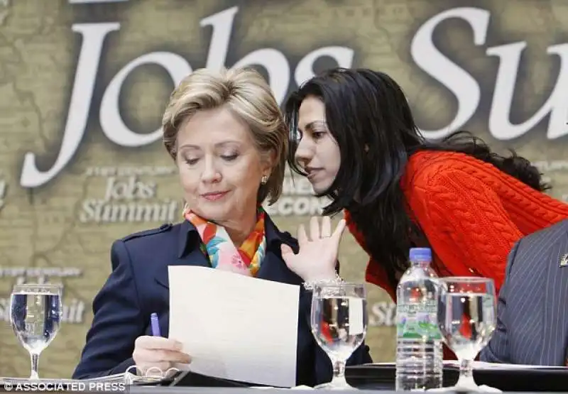 huma e hillary