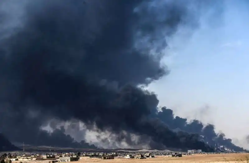 IL CIELO NERO DI MOSUL   