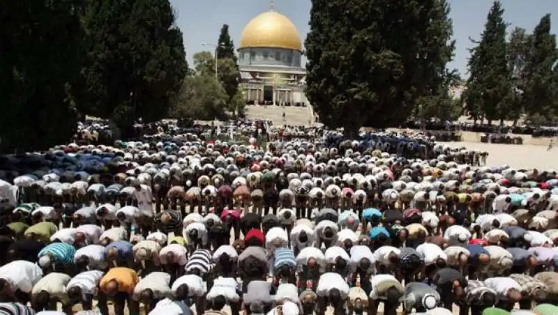 israele spianata moschee