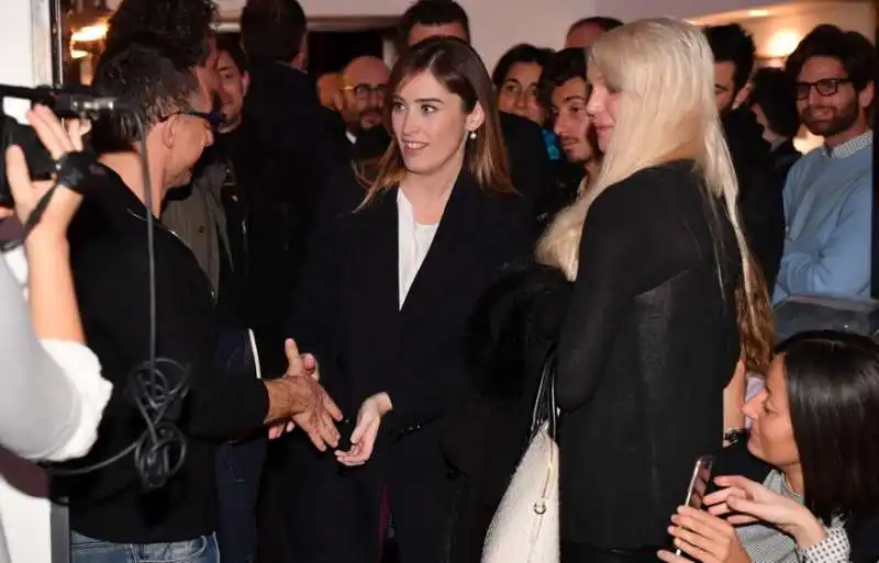 maria elena boschi al suo arrivo al coming out (3)