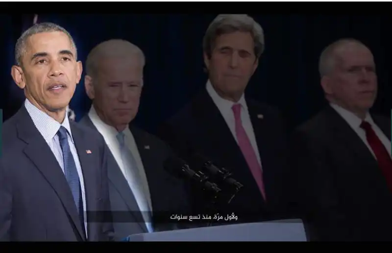 nel video isis si vede obama 