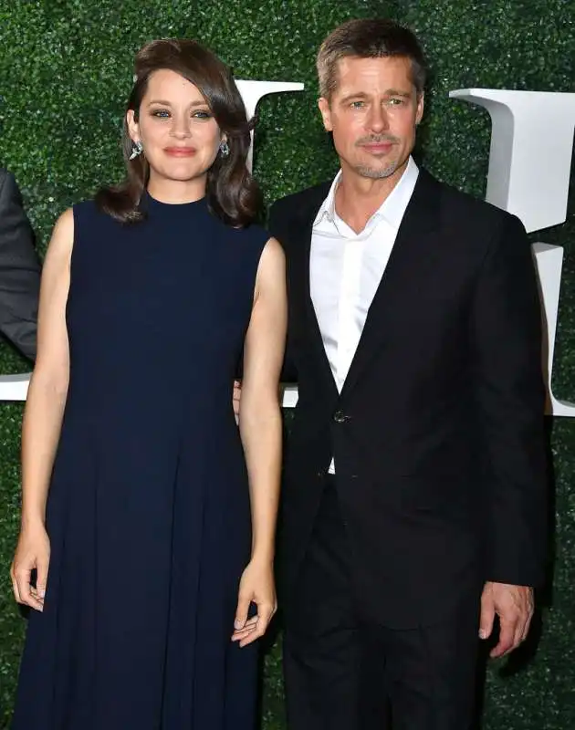 pitt con la cotillard