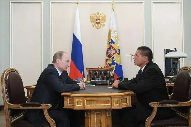 Putin e Alexey Ulyukaev 