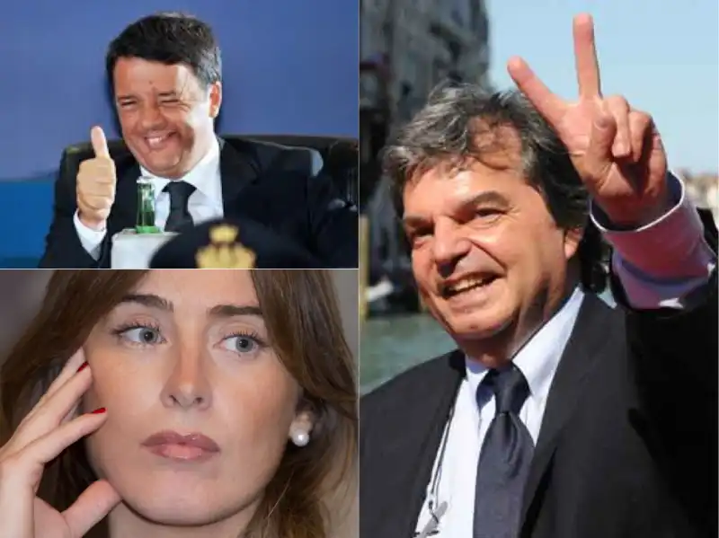 RENZI BRUNETTA BOSCHI