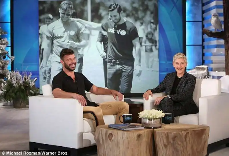 ricky martin ellen degeneres