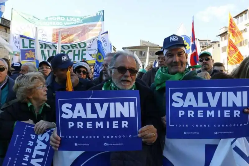 salvini a  firenze