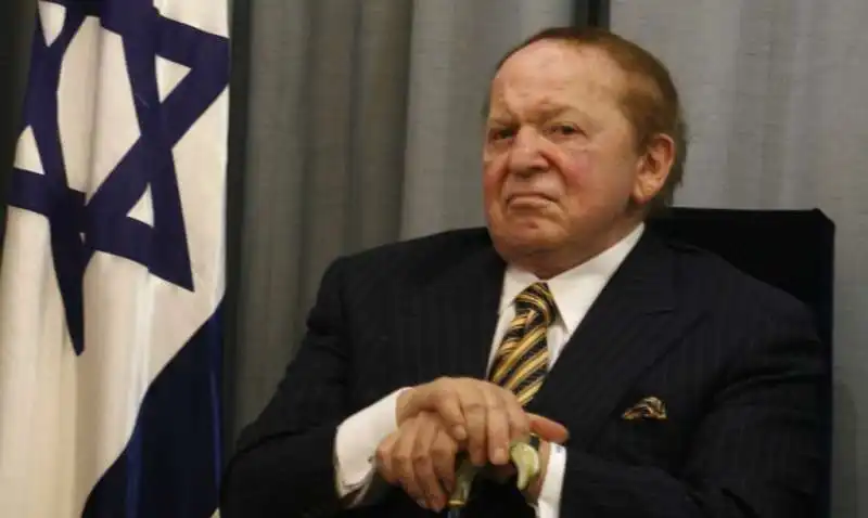 shenldo adelson trump ebrei