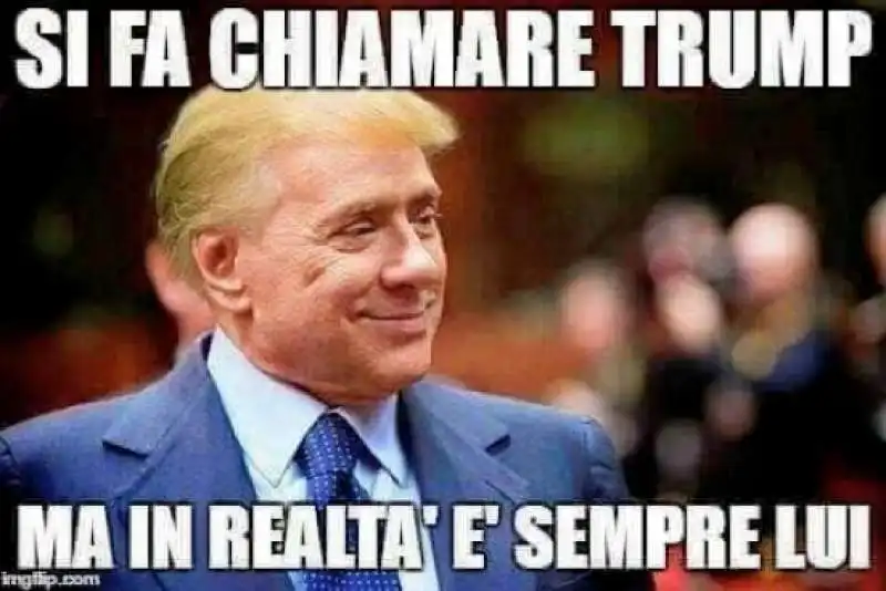 silvio berlusconi versione trump