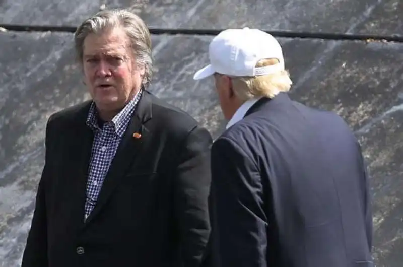 STEVE BANNON E TRUMP