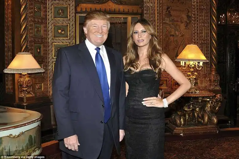 trump e melania nel resort 2011