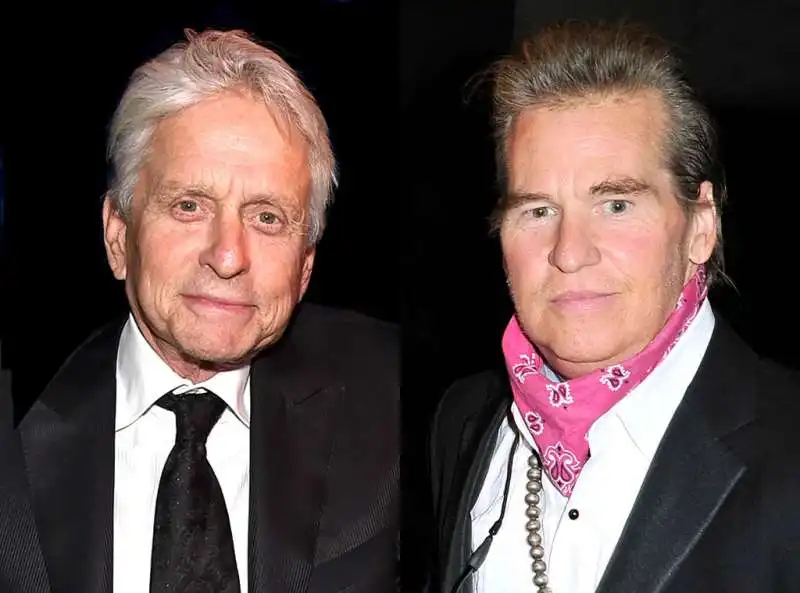 VAL KILMER  MICHAEL DOUGLAS