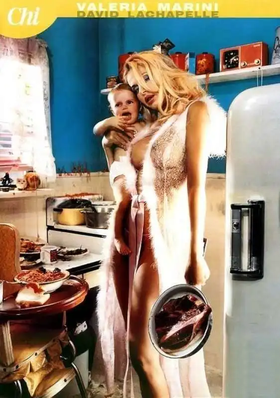 valeria marini by david lachapelle 2