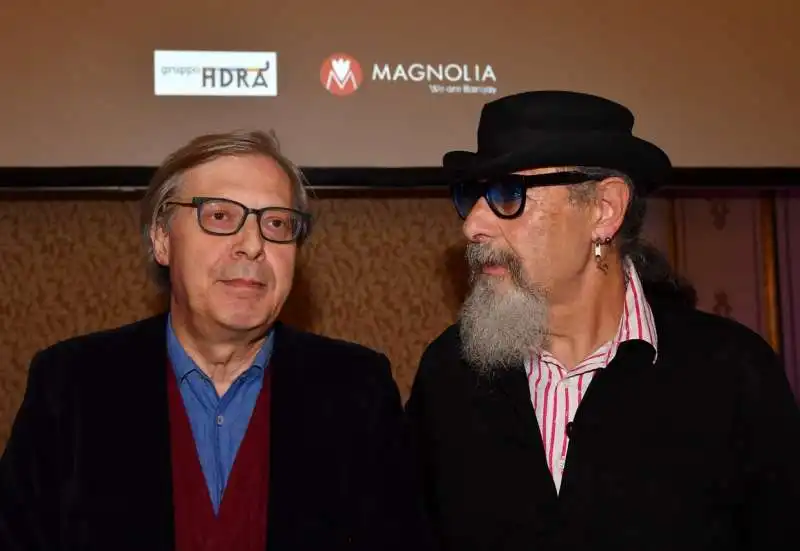 vittorio sgarbi e roberto d agostino (2)