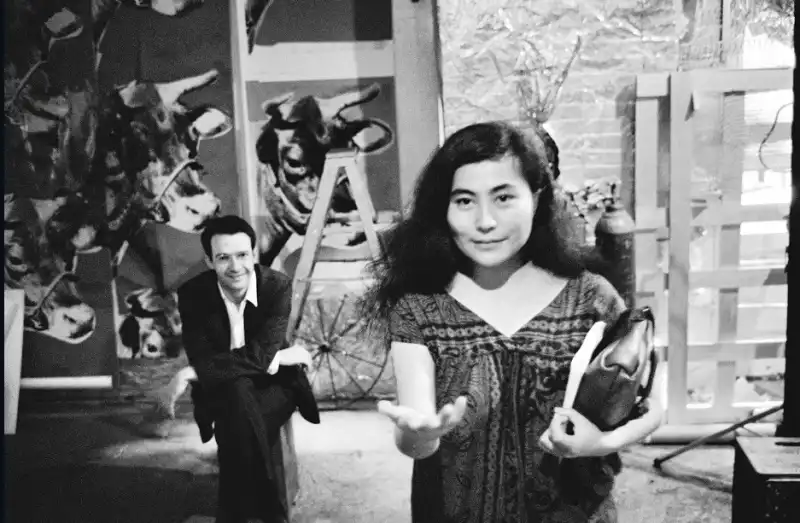 yoko ono e marcel duchamp alla factory