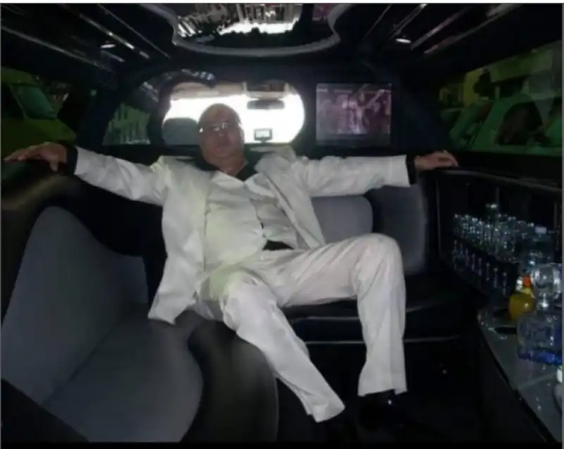 armando spada in limousine