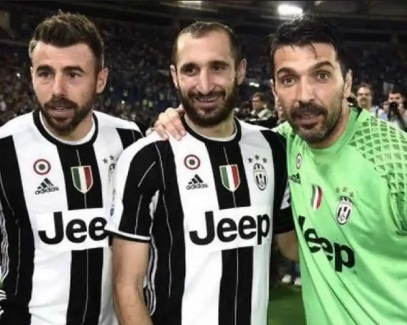 BARZAGLI CHIELLINI BUFFON