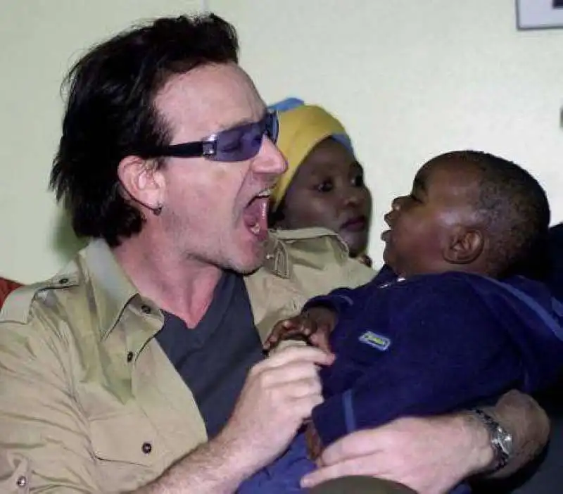 BONO VOX IN AFRICA