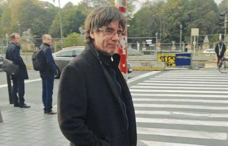 CARLES PUIGDEMONT A BRUXELLES