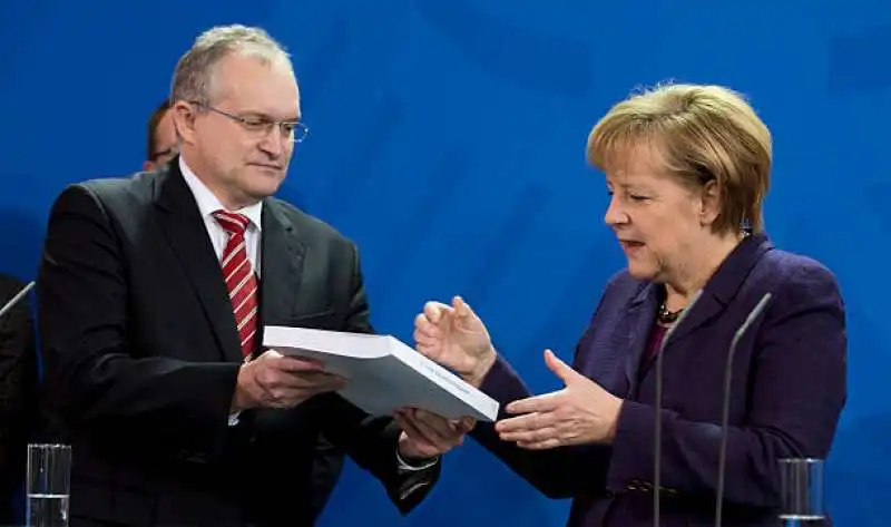 CHRISTOPH SCHMIDT E ANGELA MERKEL