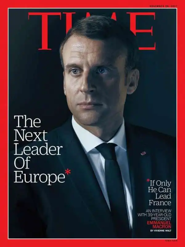 COPERTINA DEL TIME MACRON