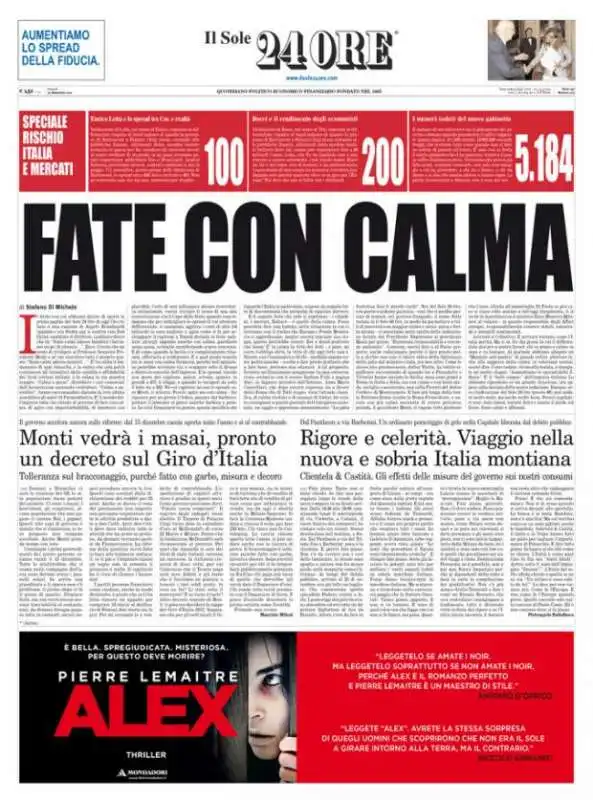 il foglio prende per il culo il sole 24 ore