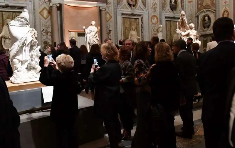 invitati all inaugurazione mostra del bernini