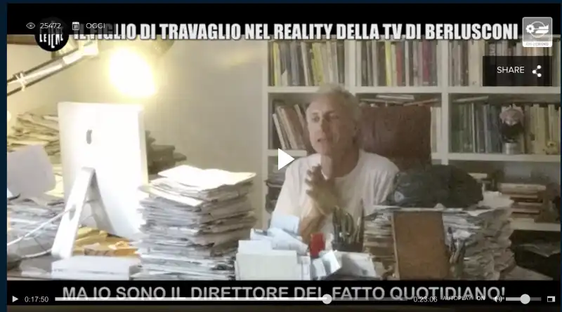 Lo scherzo delle Iene a Travaglio, complici i figli