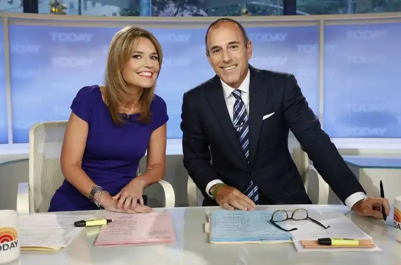 matt lauer savannah guthrie