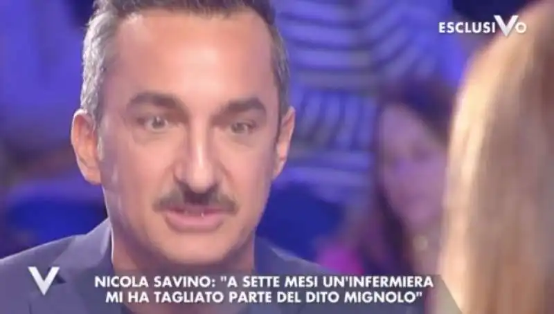 nicola savino a verissimo