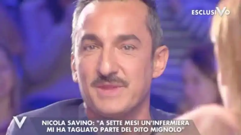 nicola savino a verissimo