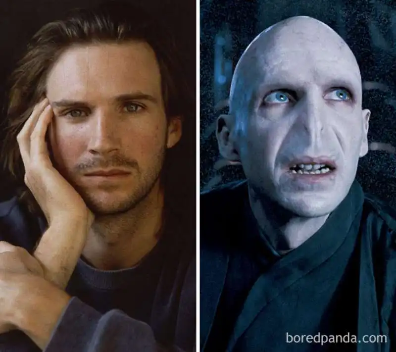 ralph fiennes – lord voldemort (harry potter series)