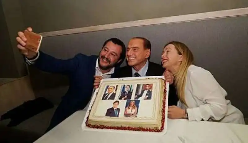 SALVINI BERLUSCONI MELONI