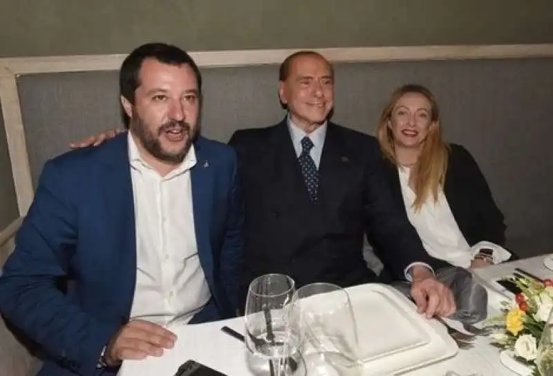 SALVINI BERLUSCONI MELONI