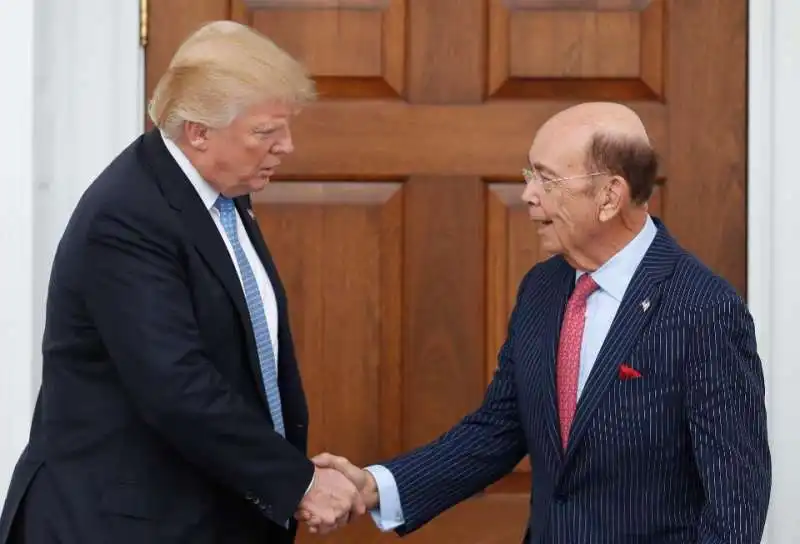 Trump e Wilbur Ross