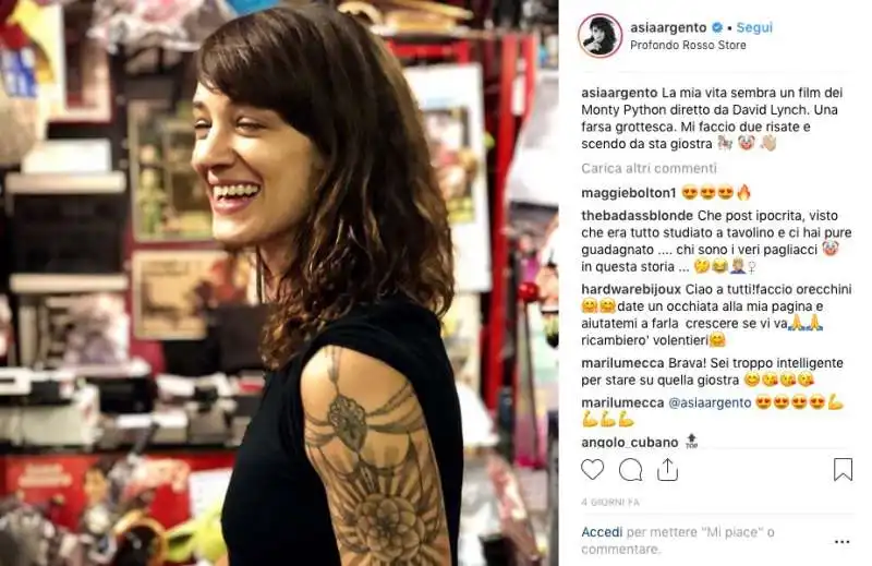 ASIA ARGENTO E LA FINE DELLA STORIA CON FABRIZIO CORONA