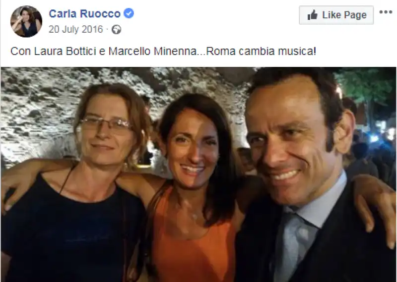 carla ruocco con laura bottici e marcello minenna