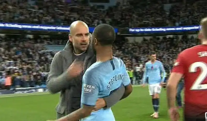 city united guardiola sterling