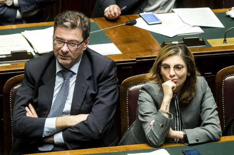 giancarlo giorgetti laura castelli